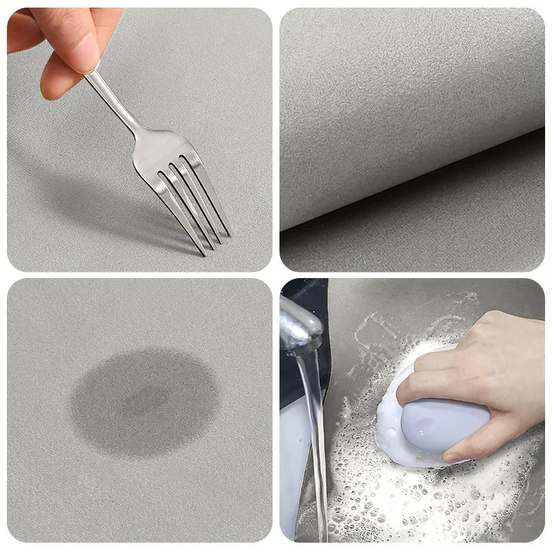 Royaleva - Washable Anti-Slip Diatomite Kitchen & Bathroom Rug 8