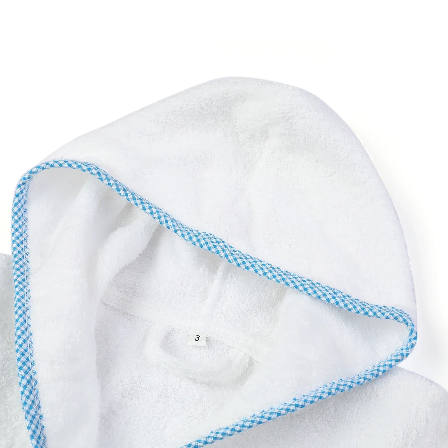 Ruffkids - 100% Cotton Hooded Bathrobe for Kids - Soft, Warm & Cozy Sleepwear 1