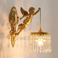 CHERULORIA – Decorative Angel Wall Light for Elegant Home Interiors