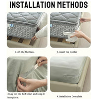 BEDTIDIXA – Hidden Bed Sheet Holders for Tidy Bedding