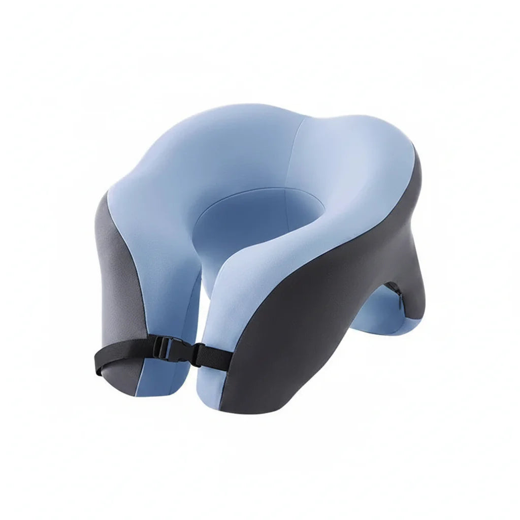 MEMOFLEX – Memory Foam Travel Pillow Ergonomic Neck Comfort