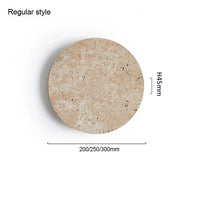 TRAVERO – Wabi Sabi Yellow Travertine LED Wall Light