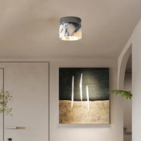 STONEGLOW - Nordic Marble Cylinder LED Ceiling Lamp