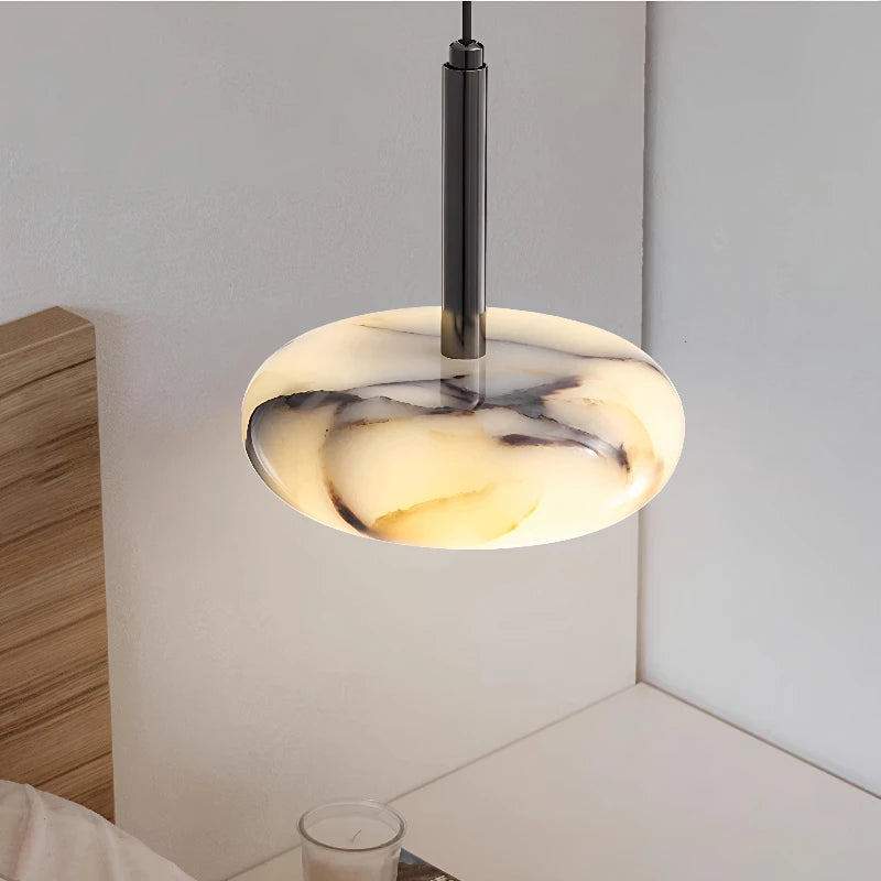 MARBLOOM – Creative Marble LED Pendant Lamp for Soft Decorative Lighting