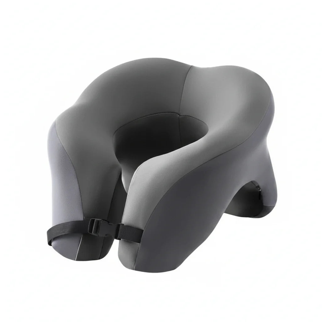 MEMOFLEX – Memory Foam Travel Pillow Ergonomic Neck Comfort