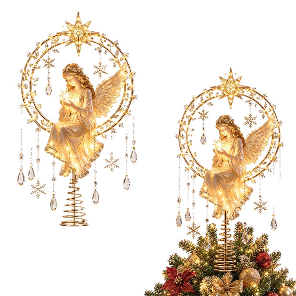 FESTITOPIX – Light-Up Tree Topper for Beautiful Holiday Decoration