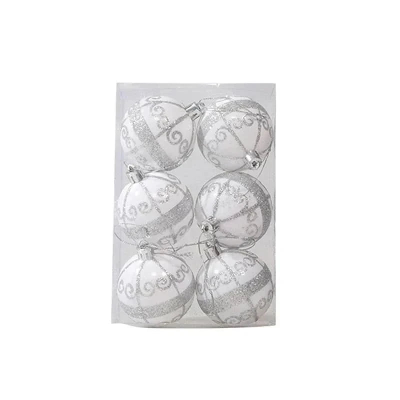 FLAKEBELLE – Snowflake Bauble Set for Graceful Holiday Styling