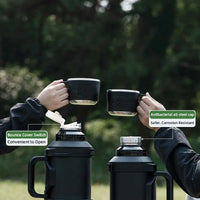 TRAVELTHERM – Cafetera Aislada para Aventuras al Aire Libre