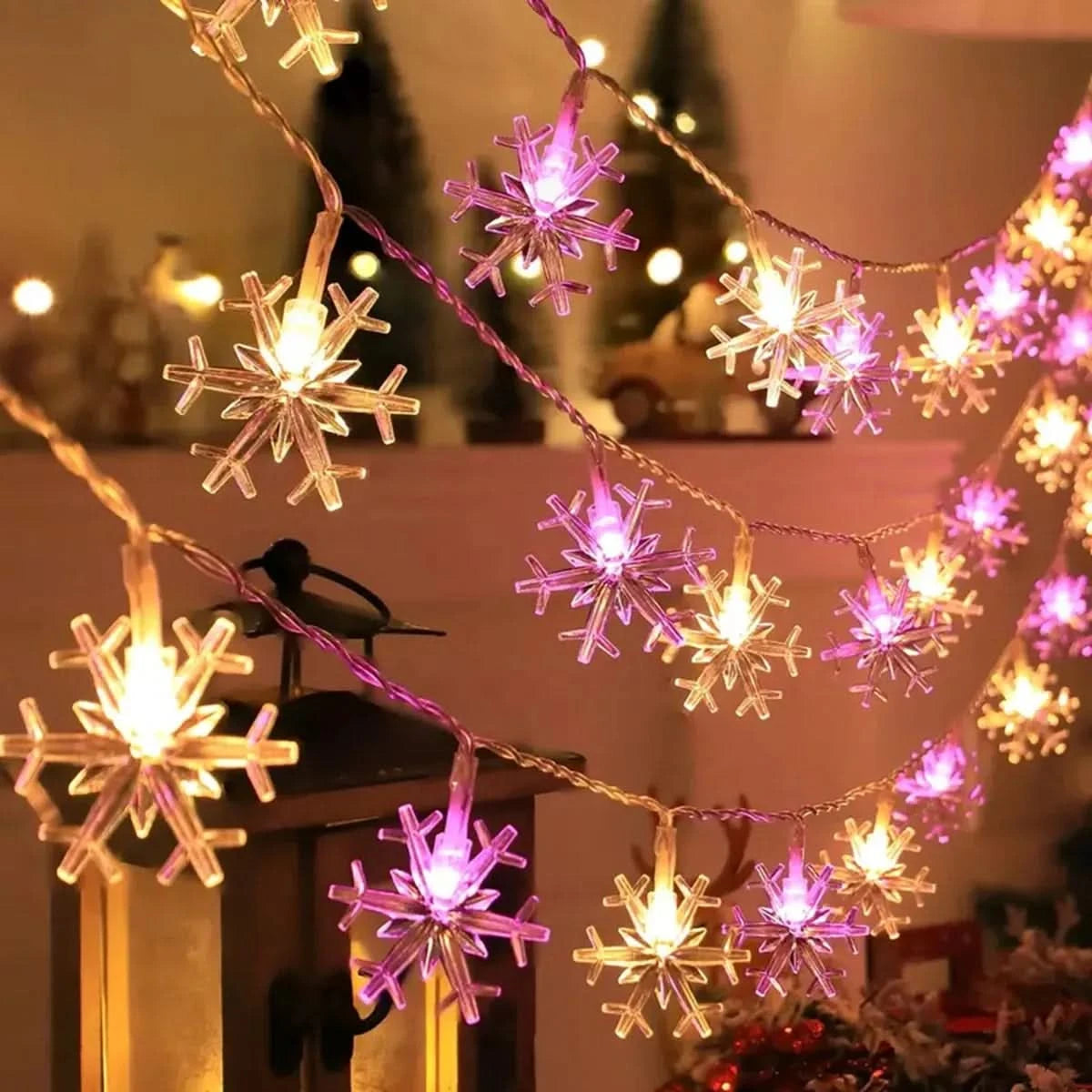 FLAKEAVIXA – Decorative Snowflake Lights for Festive Home Styling