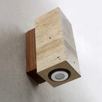 Nordic Travertine Wabi Sabi Wall Lamp
