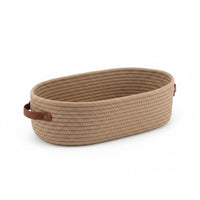 OVANEST – Oval Woven Storage Basket for Bathroom Organization