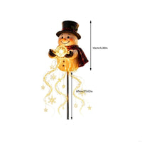 CASCANORIA – Beleuchteter Winterfiguren-Stecker für verträumten Weihnachtsglanz