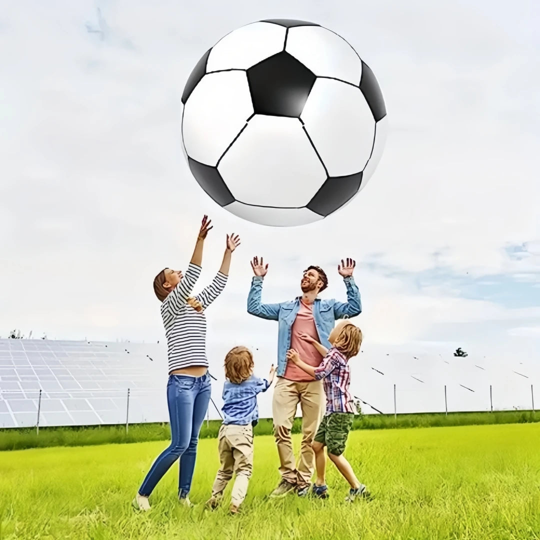 SOCCERLIVA – Outdoor Inflatable Giant Soccer Ball for Family Fun
