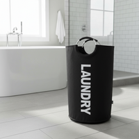 PADDEDNEST – Waterproof Laundry Basket Comfortable Carry Design
