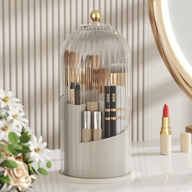 COSMISPENIA – Roterende makeuporganisator til elegant styling af sminkebordet