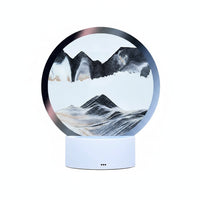 DUNEFLOW – 3D Hourglass Lamp with Dynamic Sand Display