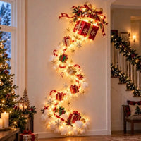 RAILNOELIX – Christmas Train LED Wall Light for Festive Holiday Cheer