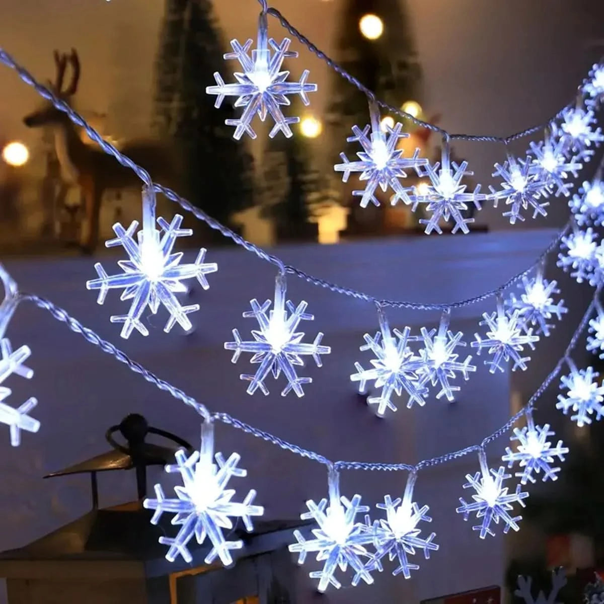 FLAKEAVIXA – Decorative Snowflake Lights for Festive Home Styling