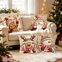 SEASONELIA – Festive Throw Pillow Covers for Effortless Home Decoration
