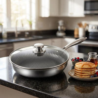 SIZZORIA – Practical Frying Pan for Easy Meal Preparation