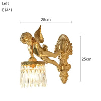 CHERULORIA – Decorative Angel Wall Light for Elegant Home Interiors