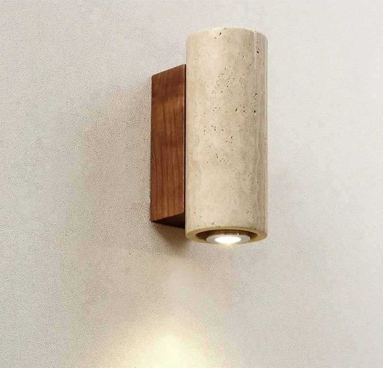 Nordic Travertine Wabi Sabi Wall Lamp