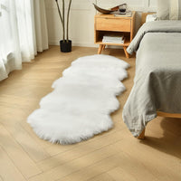 PLUMORIXA – Alfombra decorativa suave para dar un toque acogedor al dormitorio