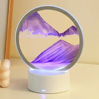 DUNEFLOW – 3D Hourglass Lamp with Dynamic Sand Display