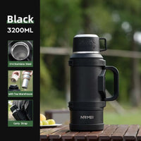 TRAVELTHERM – Cafetera Aislada para Aventuras al Aire Libre