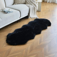 PLUMORIXA – Alfombra decorativa suave para dar un toque acogedor al dormitorio