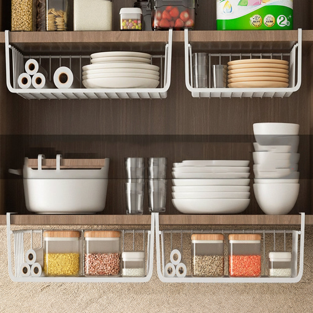 CABINETFLOW – Hanging Basket Organizer for Kitchen Tools