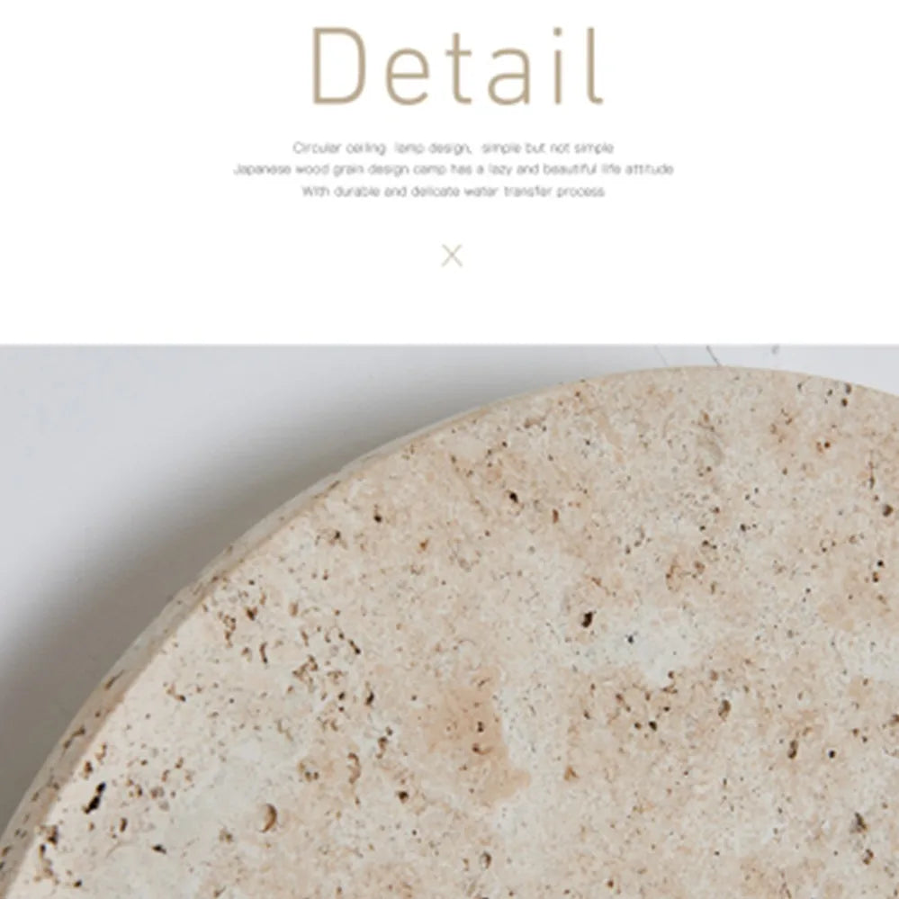 TRAVERO – Wabi Sabi Yellow Travertine LED Wall Light