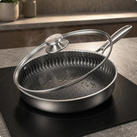 SIZZORIA – Practical Frying Pan for Easy Meal Preparation