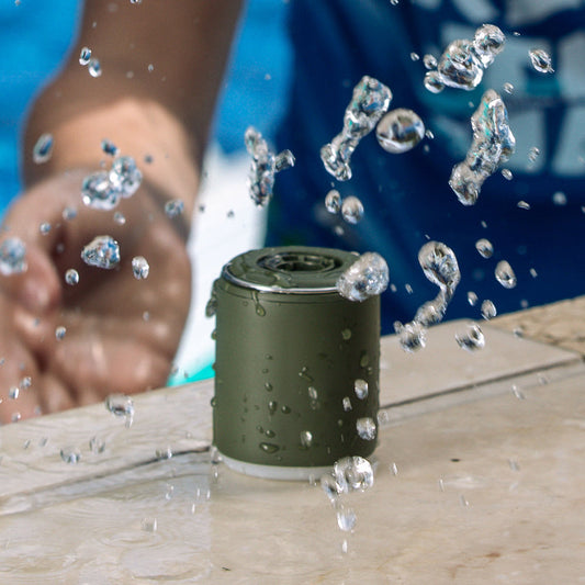 LANTERNAIR – Tiny Air Pump with Built-In Camping Light