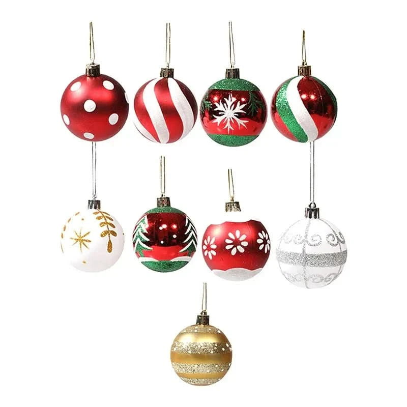FLAKEBELLE – Snowflake Bauble Set for Graceful Holiday Styling