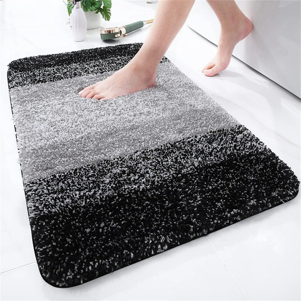 LUXCONTOUR – Soft Toilet Rug with Plush Non-Slip Design