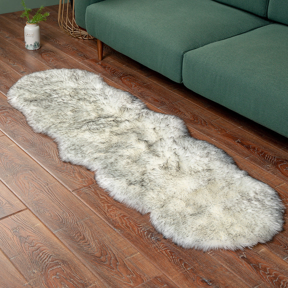 PLUMORIXA – Alfombra decorativa suave para dar un toque acogedor al dormitorio
