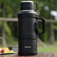 TRAVELTHERM – Cafetera Aislada para Aventuras al Aire Libre