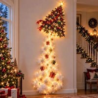 RAILNOELIX – Christmas Train LED Wall Light for Festive Holiday Cheer