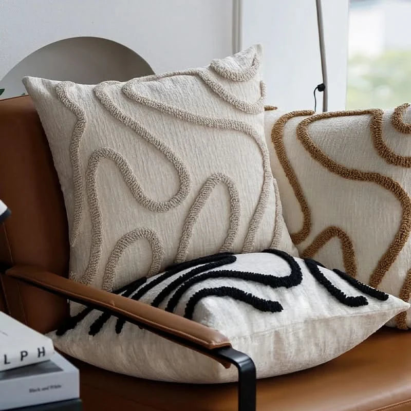 CUSHBOHIXA – Fodera decorativa per cuscino boho per un arredamento rilassato