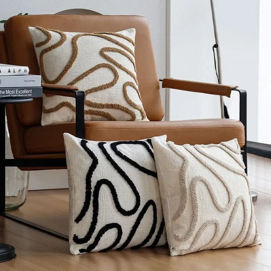 CUSHBOHIXA – Decorative Bohemian Cushion Cover for Relaxed Home Decor