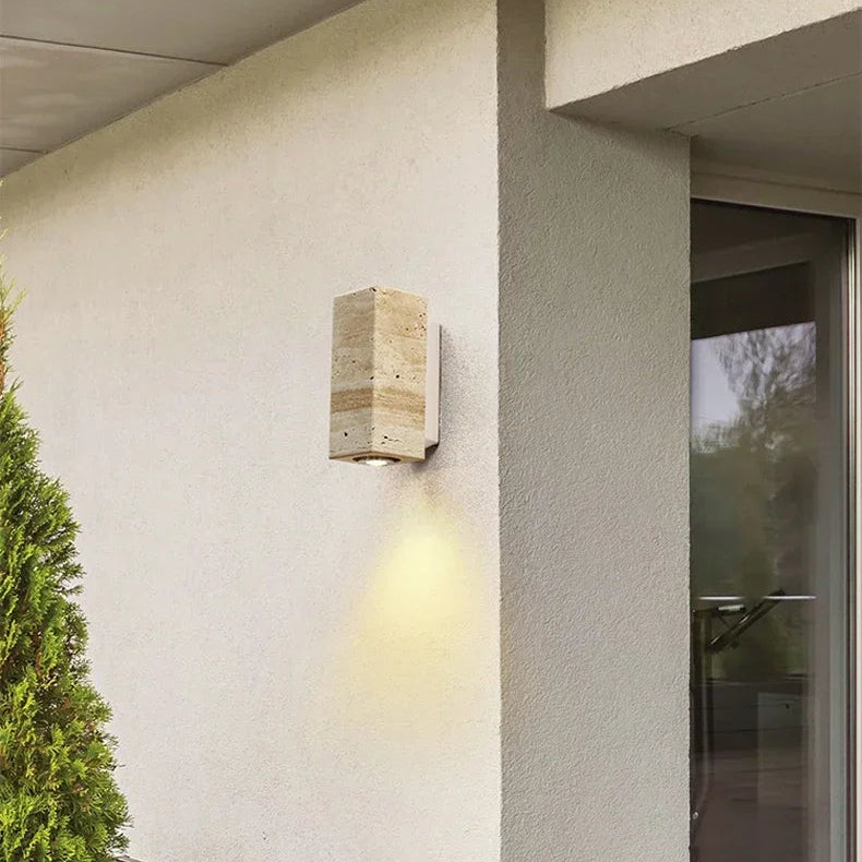 Nordic Travertine Wabi Sabi Wall Lamp