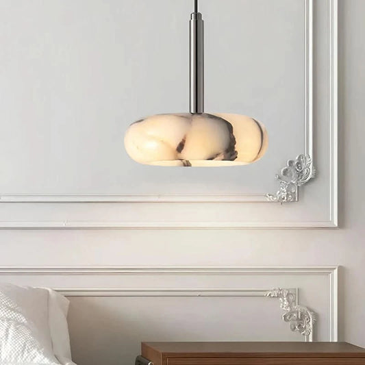 MARBLOOM – Creative Marble LED Pendant Lamp for Soft Decorative Lighting