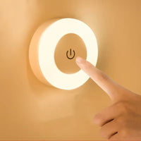 TOUCHVAULT – USB Rechargeable Lamp for Bedroom Comfort