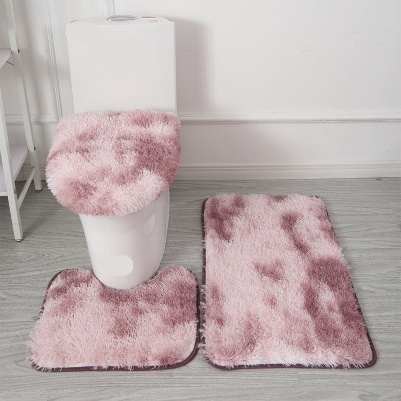 SOFTLAVO – Toilet Cover & Bath Mat Set Elegant Style