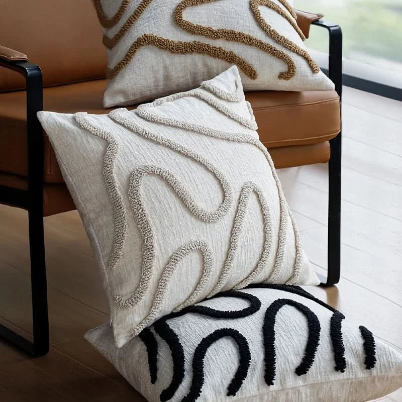 CUSHBOHIXA – Fodera decorativa per cuscino boho per un arredamento rilassato