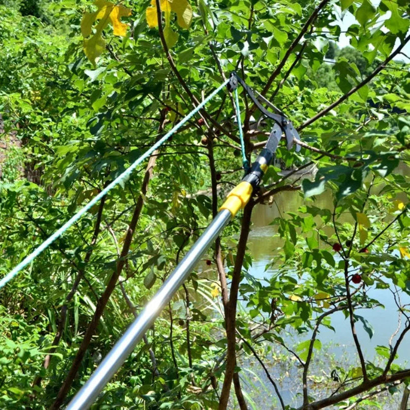 Treetrim Pro - Extendable Tree Pruner with SK5 Steel Blade & Double Pulley System