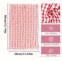 PLAIDCLEAN – Reusable Kitchen Cloth Set Soft Quick Dry