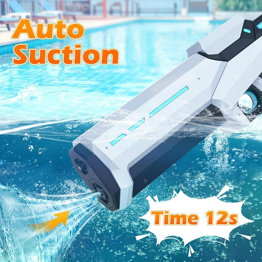 SPLASHLIVA – Electric Water Gun Toy for Summer Outdoor Fun