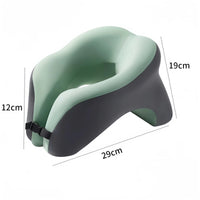 MEMOFLEX – Memory Foam Travel Pillow Ergonomic Neck Comfort